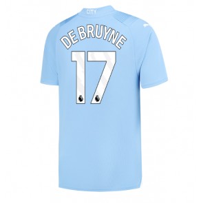 Manchester City Kevin De Bruyne #17 Hemmatröja 2023-24 Kortärmad